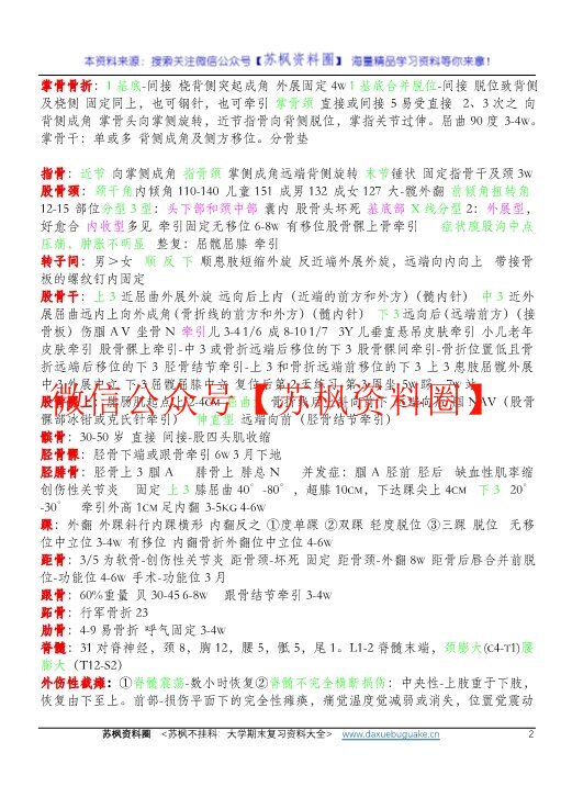 中医骨伤科学